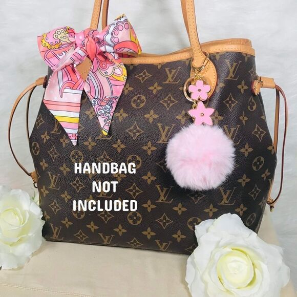 Handbag Charm LIGHT PINK - Picture 1 of 3